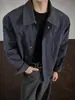 Chaqueta corta de otoño para hombre, estilo nuevo 2026, con retazos, casual y moderna para hombres bajos