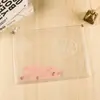Bolsa de almacenamiento de documentos de dibujos animados creativos en stock, bolsa con cremallera tridimensional para almacenamiento de exámenes, bolsa de almacenamiento de contratos, personalizable