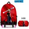 Mochila Cross-borDer Nuevo Anime SlanteD Bar + Estuche de Lápices de Doble Capa Set Impreso en 3D Bolsa Escolar