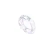 Hebilla de eslabón de cadena acrílica transparente iridiscente de alta calidad grosor 0.6 Accesorio para pendientes, collares, cadenas de teléfono DIY