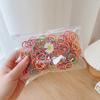 Bolsa de cuerda para la cabeza de 100 colores, accesorios para el cabello para niños, no daña el cabello, cuerda para la cabeza de alta elasticidad, cuerda para el cabello linda y sencilla