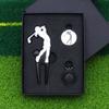 Novo garfo de metal estilo batting masculino Guoling garfo de bola de metal garfo de palha/presilha de chapéu/marcador de bola conjunto de presente