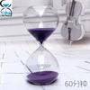 Reloj de Arena Grande Plano Redondo de 60 Minutos Regalo de San Valentín Artesanía de Vidrio Adornos para el Hogar Regalo de Cumpleaños Fabricantes