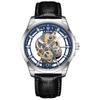 LIGE LIGE transfronterizo para reloj de cuarzo para hombre 8997 hueco transparente nuevo concepto reloj de negocios resistente al agua hombres