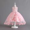 Em estoque Novo arrasto vestido infantil rendas vestido de princesa feminino piano vestido de desempenho vestido de crianças