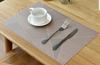 Novo Jogo Americano de Teslin Lavável à Prova d'Água com Isolamento Térmico para Mesa, Utensílios Domésticos, Tapete de Limpeza de Cozinha, Jogo Americano de Tecido, Tampo de Mesa