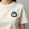 Insignia Metálica de Cabeza de Animal Lindo de Dibujos Animados Broche de Aleación de Elefante León Tigre Decoración para Ropa de Estudiante Bolsa