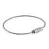Anillos de Alambre de Acero Inoxidable al por Mayor, Anillos para Etiquetas, Cordones, Cuerda de Acero de Varias Especificaciones, Llaveros, Accesorios para Joyería DIY