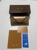 Venta al por mayor al contado Nueva caja de gafas de marca de alta gama Moda Caja de metal para gafas de sol Caja para gafas de sol Juego de caja para gafas de sol