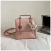 Mochila de Color Sólido con Estrellas Estilo Coreano para Mujer 2026 Verano Nueva Moda Bolso de Mano Elegante Pequeña Mochila Escolar Casual Personalizada
