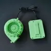 Soplador de ropa inflable al por mayor transfronterizo, ropa de muñeco de Navidad, soplador centrífugo, ventilador pequeño portátil para colgar en la cintura, 6V