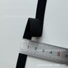 Fornecimento Direto da Fábrica 8~60mm Sutiã de Roupa Íntima Alças de Ombro Antiderrapantes Cós de Calça Banda Elástica de Lado Único Escovada Preto e Branco
