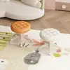 Taburete Pequeño Móvil para el Hogar Aprendizaje para Caminar Taburete con Ruedas Deslizantes para Juntas Taburete Móvil para Cambiar Zapatos en la Sala de Estar Plástico Rueda Universal Baja