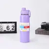 Comércio Exterior Transfronteiriço Vácuo de Camada Dupla Aço Inoxidável 304 Garrafa Térmica Alça Externa Portátil Ciclismo Esportes Garrafa de Água Atacado
