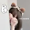 Conejo de Leche* Oso Pequeño Cacao/hecho a mano Lolita Oreja de Oso de Chocolate Diadema KC Lolita Accesorio para el Cabello Diadema