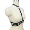 AliExpress Moda Europeia e Americana Sexy Underwear Temptation Black Strap Wire Harness Bra Nightclub Dance Clothing Acessórios