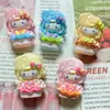Clip para el pelo de chica de anime de alta calidad, pegatina de dibujos animados, colgante personalizado hecho a mano, accesorios de resina, estilo de lujo ligero, accesorios de resina