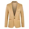 Chaqueta de traje de primavera para hombre, informal, combinable, coreana, de un solo pecho, de un solo color, pequeña, para hombre.
