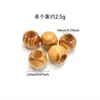 Accesorios para Joyería DIY 12-23mm Madera de Pino Cuentas de Agujero Grande Madera de Pino Hechas a Mano Cuentas Sueltas Accesorios para Cortinas Cojines Materiales