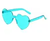 Gafas de Sol Deportivas Polarizadas para Exportación, Gafas de Sol de Estilo Europeo y Americano de Moda para Conducir, Gafas de Sol con Forma de Corazón para Mujer, Gafas de Sol Únicas y Exageradas para Fiesta