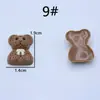 Variedad de Parches de Dibujos Animados de Goma Suave para Vasos de Agua DIY, Pegatinas Decorativas Hechas a Mano, Fundas para Teléfonos Móviles, Pasadores, Accesorios para el Cabello, Decoraciones para la Cabeza