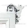 Decoración de Pared Navideña Nueva para Amazon Transfronterizo Colgante de Puerta Esquina de Puerta Jesús de Navidad Llegó a Casa Decoración
