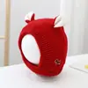 Gorro de Lana Grueso y Cálido Unisex para Niños de Otoño e Invierno Protección para Orejas de Bebé Bonito Bordado Doble de Orejas Gorro de Punto para Bebé