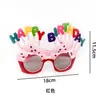 Óculos de Aniversário de Celebridade da Internet, Óculos Engraçados, Decorações para Festa de Aniversário Infantil, Decorações de Bolo para Criar Atmosfera, Adereços para Fotos, Presentes