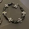 Pulseira de corda trançada colorida em aço titânio que não desbota para homens, pulseira de zircônia de luxo leve de nicho de alta qualidade para mulheres, joia ajustável