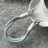 Nuevo cordón para teléfono móvil, cordón corto para colgar en la muñeca, cordón tejido, llavero, accesorio antipérdida, cadena para teléfono móvil.