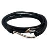 Marca de Moda Original Hecho a Mano Simple Nostálgico Retro Viento Marino Barco Ancla Gancho de Pesca Popular Pulsera de Pareja Pulsera
