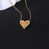 Pingente Magnético de Casal com Design Único de Eletrocardiograma (ECG) Corrente para Clavícula Par de Colares Magnéticos de ECG