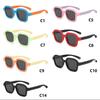 Óculos de sol infantis de rede com silicone para atividades ao ar livre, óculos de sol infantis polarizados, óculos de sol fofos para bebês, atacado