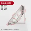 Soporte de Esquina de Acero Inoxidable Ángulo Recto de 90 Grados Fijador Placa de Hierro Triangular Conector de Soporte en T Refuerzo Estante de Soporte en Forma de L