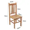 Banquito de Madera Maciza, Taburete Cuadrado para el Hogar, Taburete Infantil, Taburete de Madera para Jardín de Infancia y Adultos, Taburete Pequeño de Madera para Danza, Taburete para Mesa de Café, Taburete para Cambiar Zapatos