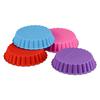 Molde Redondo de Silicona para Hornear de 10.8*2.3cm Fácil de Desmoldar Molde para Magdalenas, Pasteles, Postres