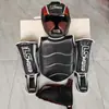 Set de Equipo de Protección para Artes Marciales para Cabeza, Pecho, Ingle, Piernas y Rodillas, Protección Antideslizante para Combate y Entrenamiento de Muay Thai