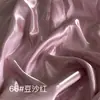 Atacado Tecido de Organza Brilho d'Água Cetim Líquido Espessado Alto Brilho Sedoso Tecido Vestido de Festa Toalha de Mesa Decoração