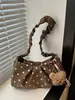 Bolso de Lunares para Mujer 2026 Nuevo Otoño Casual Lujo Ligero Escuela Viaje Diario Bolso Tote Gran Capacidad Bolso de Hombro Único Cruzado