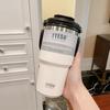 TYESO nueva taza de café doble pared aislada fría portátil taza de hielo gran capacidad acero inoxidable doble bebida taza para coche