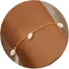 Pulseira de Pérolas com Corrente Ajustável, Elegante e Moderna, Joia Feminina - Nova da Amazon