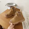 Botas Martin para Niños 2026 Otoño/Invierno Nuevas de una Sola Capa Botas para Niños Niñas Bebé Niño Pequeño Suela Suave Botas Cortas Modernas