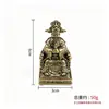Dragão de bronze Wuye Deus da Riqueza Buda Decoração Montanha Wutai dedicada a Guangji Dragão Rei Deus da Riqueza Estátuas Decoração de Casa