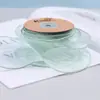 Cinturón de Gasa Cola de Pez con Borde Arrugado Accesorios para el Cabello de Lazo Flores Horneado Pastel Caja de Regalo Empaque Cinturón de Gasa Nieve con Borde Ondulado