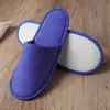 Pantuflas Desechables de Hotel para Casas de Huéspedes y Turismo, Portátil, Engrosada, Tela Imitación Algodón con Suela, Al Por Mayor, Mismo Estilo que Comfort Inn