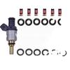 Kit de reparación de boquilla de inyección de combustible compatible con BMW serie e5e60e54e39, junta de filtro y anillo de sellado sin boquilla de inyección de combustible.
