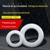 Gaxeta Plana de Aço Inoxidável 304 Não Padrão Gaxeta Redonda de Metal Gaxeta Redonda Espessamento Aumentado Huashi Meson M2-M30