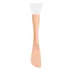 Cepillo de Silicona Individual Cepillo para Mascarilla Herramienta para Mascarilla Cepillo de Doble Cara Tabla Raspador Palo para Mascarilla Cabezal Suave Raspador para Untar Dispositivo para el Cuidado de la Piel