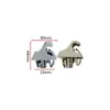Adecuado para Mitsubishi Pajero V73v77v93v97 Hebilla Parasol Espejo de Cortesía Clip Gancho Fijo Y58