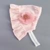 Chapéu de porta para bebê primavera e verão fino cuidado com bebê feminino halogênio porta pneu de recém-nascido infantil topo vazio fio de algodão faixa de cabelo
